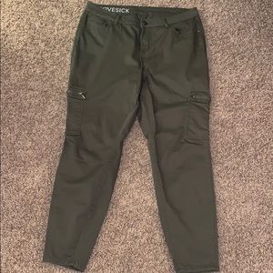Lovesick Torrid Olive Green Cargo Pants 